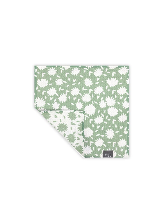 Mukitchen 3-Piece Dandy Vibe Dish Cloth Set Multicolour 10 x 10 Inch 6673-2507 - Image 4